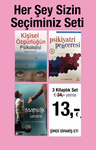 Her Şey Sizin Seçiminiz (3 Kitap)