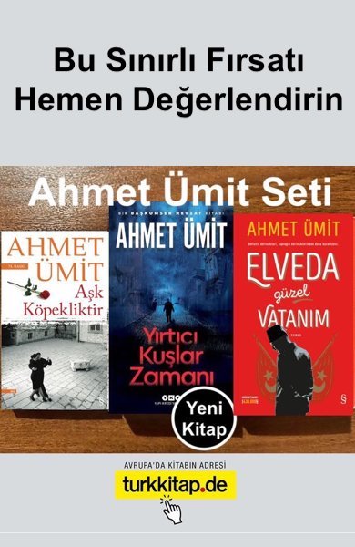 Ahmet Ümit'ten 3 Eserlik Özel Set!