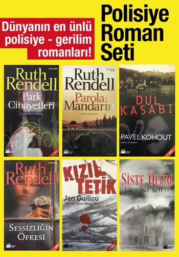 Polisiye Roman Seti ile Gerilim Dolu Bir Yolculuğa Çıkın! (6 Kitap)