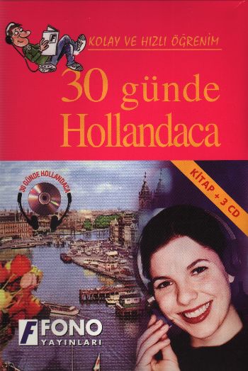 30 Günde Hollandaca<br />Kitap + 3 CD<br />Fono Yayinlari