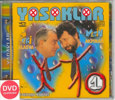 Yasaklar 1.Bölüm (VCD)<br>Metin Akpinar-Zeki Alasya