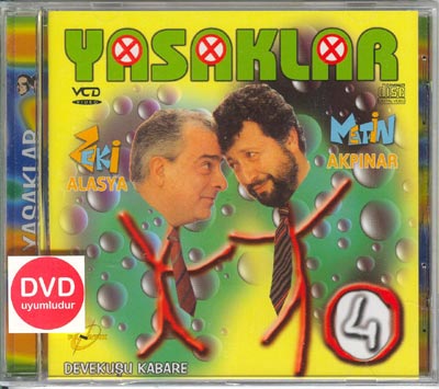 Yasaklar 4. Bölüm (VCD)<br>Metin Akpinar - Zeki Alasya