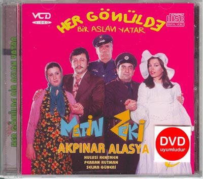 Her Gönülde Bir Aslan Yatar (VCD)<br />Metin Akpinar, Zeki Alasya, Hulusi Kentmen, 