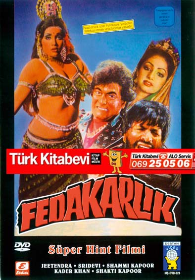 Fedakarlık (DVD)<br />Shammi Kapoor<br /> Hint Filmi