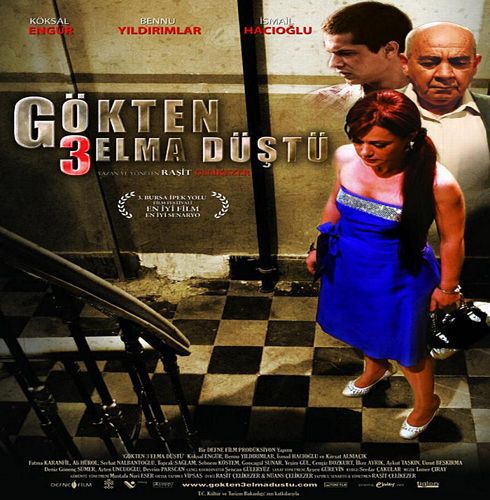 Gökten 3 Elma Düstü (VCD)<br>Ismail Hacioglu, Bennur Yildirimlar