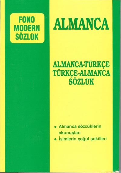 Almanca - Türkce Sözlük <br />Fono Yayinlari