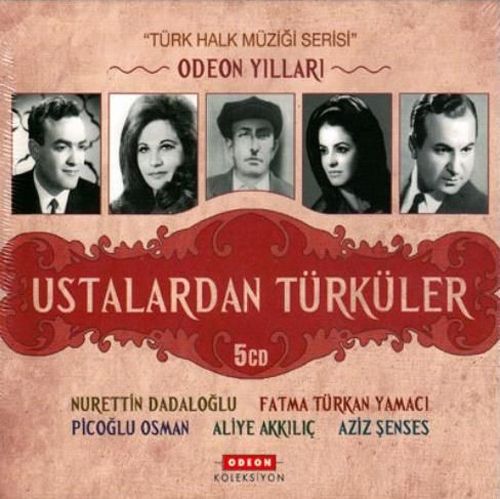 Ustalardan Türküler<br>Türk Halk Müzigi Serisi (5 CD)