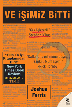 Ve İşimiz Bitti<br>Joshua Ferris