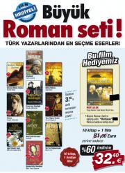 Büyük Roman Seti (10 Kitap + 1 Film + 10,- Euro Hediye Kuponu)