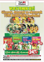 Vcd'li Yemek ve Tatlı Seti  (12 VCD + 4 Kitap)