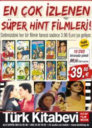 En Çok Izlenen Süper  Hint Filmleri Seti  (10 DVD Birarada)