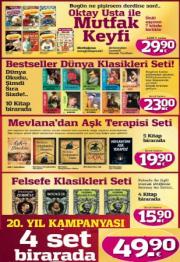 20. Yıl Kampanyası(4 Set, 26 Kitap Birarada)Oktay Usta Seti de Kampanyamızda!