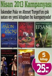 Nisan 2013 Kampanyası(5 Kitap Birarada)Iskender Pala ve Ahmet Turgut'un Kitaplari bu sette!