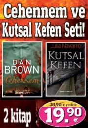 Cehennem ve Kutsal Kefen Seti (2 Kitap Birarada) Dan Brown'un Yeni Kitabi bu Sette!