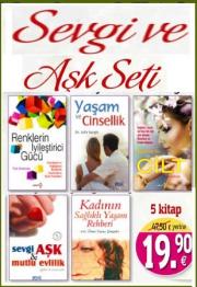 Sevgi ve Aşk Seti(5 Kitap Birarada) Bayanların Ihtiyaç Duyduğu Kitaplar bu Sette!