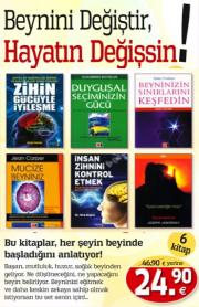 Beynini Değiştir,  Hayatın Değişsin (6 Kitap Birarada)  Ne Düşüneceğini,  Ne Yapacağını Beyin Belirliyor