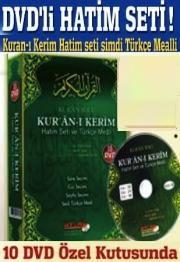 DVD'li Hatim Seti (10 DVD Birarada) Görüntülü Türkçe Mealli