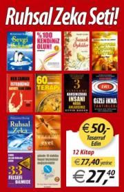 Ruhsal Zeka Seti (12 Kitap Birarada) 50,- Euro Tasarruf Edin!