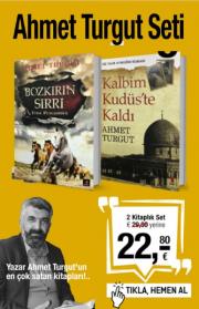 Ahmet Turgut Seti (2 Kitap Birarada) En Yeni Kitap bu Sette!