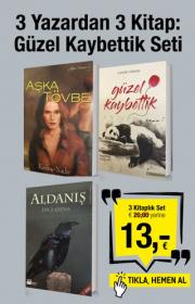 3 Yazardan 3 Kitap Seti