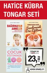 Hatice Kübra Tongar Seti (3 Kitap)