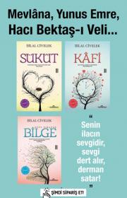 Sükut - Kafi ve Bilge Seti - (Mevlana, Yunus Emre ve Hacı Bektaş-ı Veli) 3 Kitap Birarada