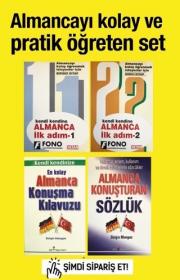 Almanca Ilk Adım Seti (4 Kitap Birarada)Türkçe Açıklamalı 