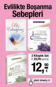 Evlilikte Boşanma Sebepleri Seti (3 Kitap Birarada) Bir Evlilik Nasıl Kurtulur?