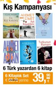 Yeni Kış Kampanyası - 6 Türk Yazardan 6 Kitap 