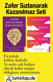 Zafer Sızlanarak Kazanılmaz Seti (2 Kitap Birarada)