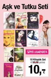 Aşk ve Tutku Seti   (10 Kitap + 10,- Euro Hediye Kuponu)