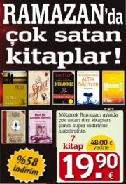 Ramazan'da Çok Satan Kitaplar Seti (7 Kitap Birarada) Safahat Kitabı bu sette!