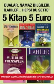 5 Dua ve Namaz Kitabı 5 Euro - Beraberinizde taşıyabileceğiniz Cep boy Kitaplar!