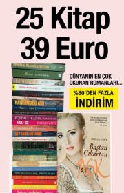 25 Kitap 39 Euro - Ünlü Aşk Romanları Seti (%80'den Fazla İndirim)
