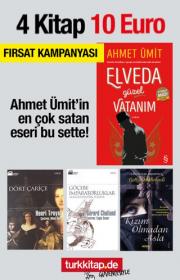 4 Kitap 10 Euro - Ahmet Ümit'in Çok Satan Kitabı bu Sette!