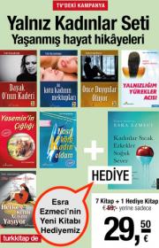 Yalnız Kadınlar Seti Esra Ezmeci'nin Kitabı Hediye (8 Kitap) 