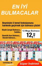 Bulmaca Seti - 12 Mega Bulmaca (Beyninizi Geliştirmenin En Kolay Yolu)