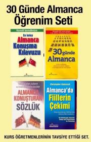 30 Günde Almanca Öğrenim Seti (4 Kitap Birarada) Türkçe Okunuşlu(TV'deki Kampanyamız)